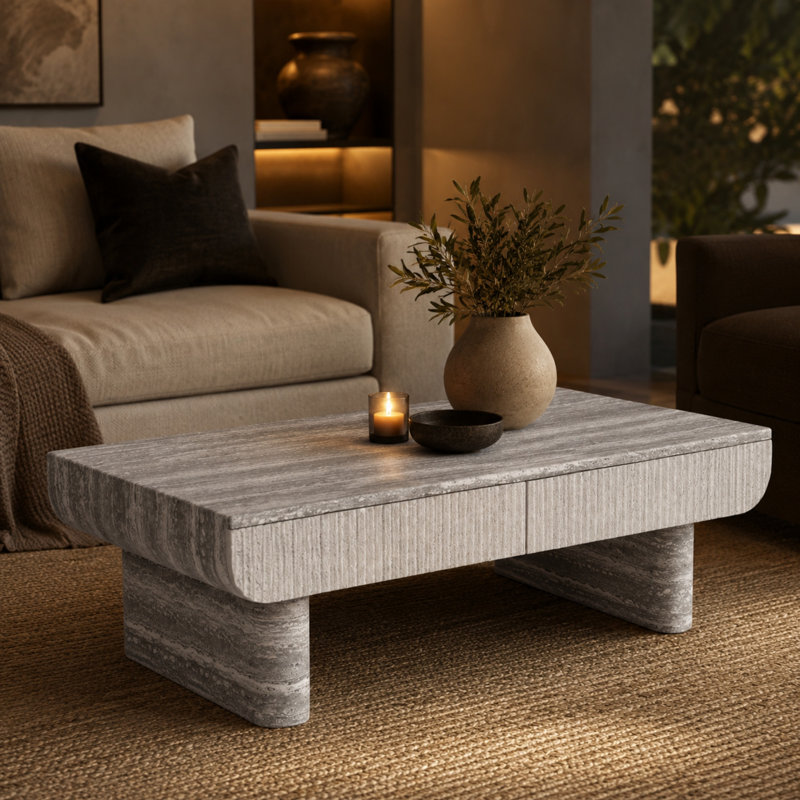Table basse Caston, Gray