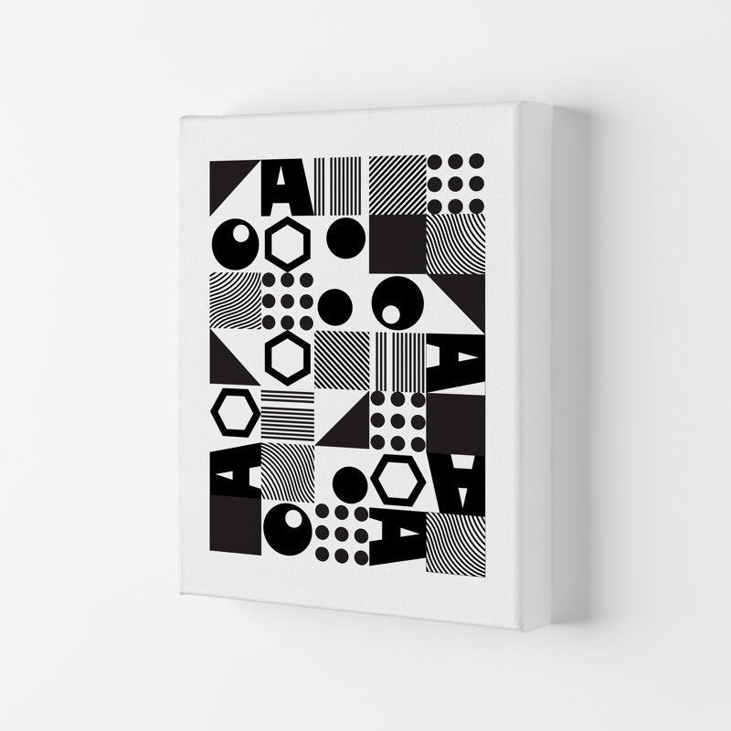 Geometric II - Print, No Framed, 59.4cm H x 42cm W x 1cm D