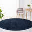 Tapis à poil long bleu marine Aeryn-180128765
