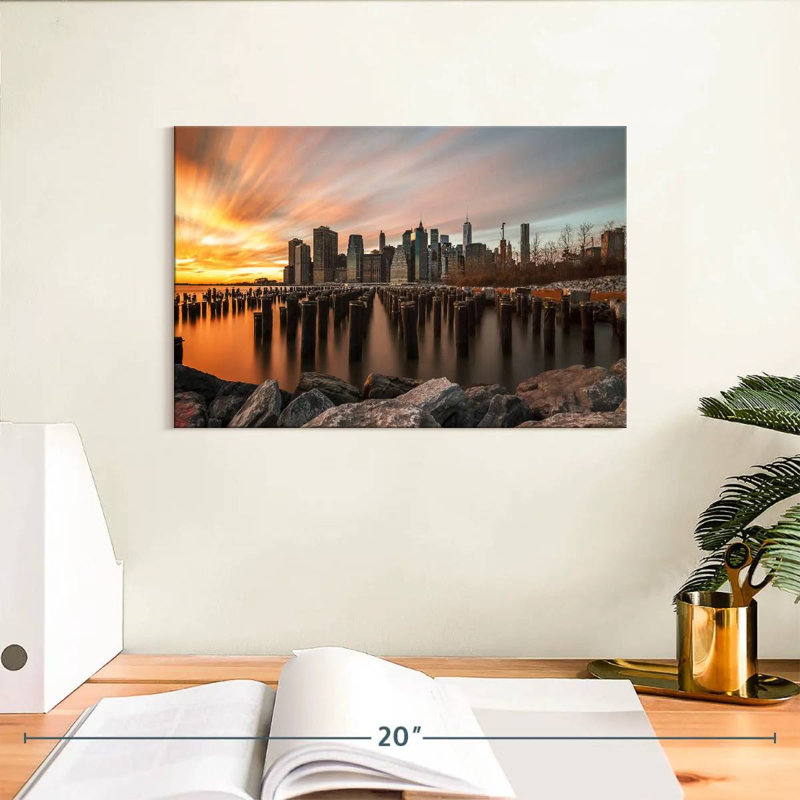 Ravi NYC Horizon, 8" H x 12" W
