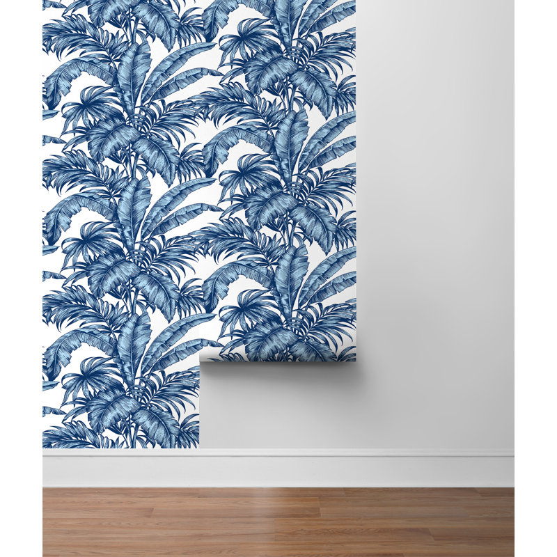 Papier peint non tissé Seabrook Designs Bevan, Ivoire métallique / encrier