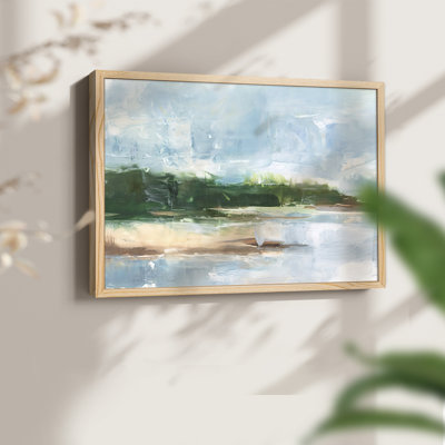 Tropical Shore II - Reproduction encadrée - Restickable