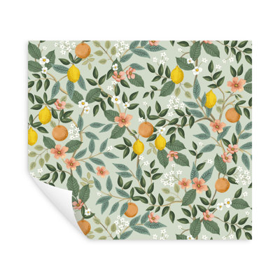 Citrus Grove Peel & Stick Wallpaper