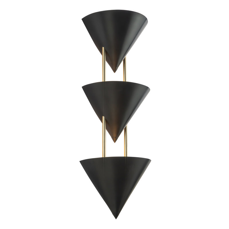 Versus 28-in Brass Wall Sconce, Oil Rubbed Bronze
