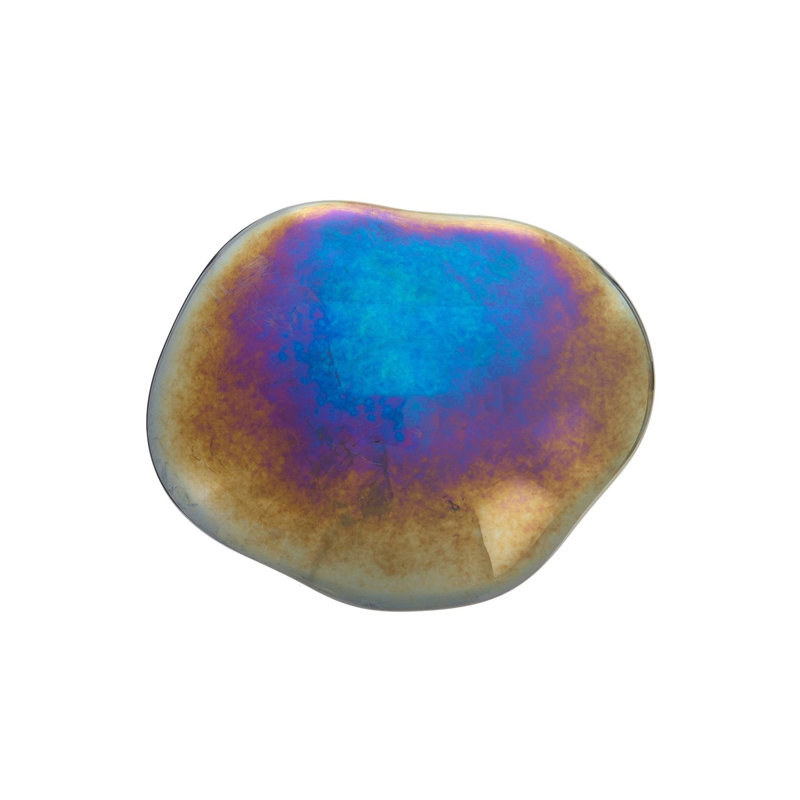 Pierre de jardin indigo Schlesinger, Multicolore