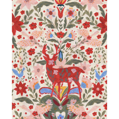 Tyrol Apres-Ski Home Floral Wallpaper Roll