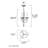Cavallo 3 - Light Dimmable Empire Chandelier