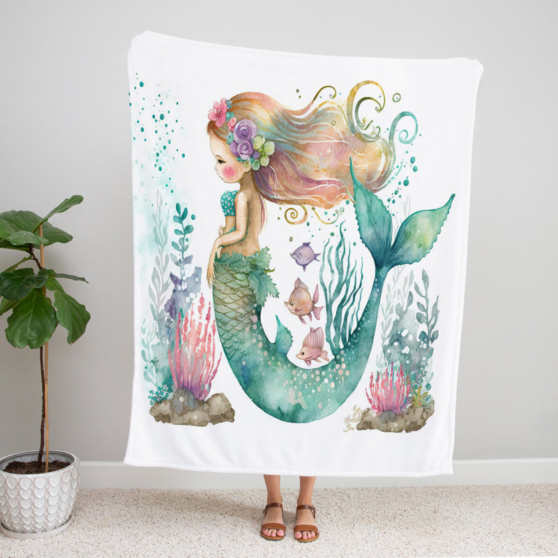 Throw Blanket, 60" L x 51" W