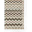 Abbott Hand Tufted Wool Chevron / Zig Zag Area Rug in Tan-135784391