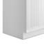 Beckham - Armoire à linge 24 po avec robinet et évier en acier inoxydable - blanc-289081749