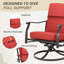 Ensemble de coussins de chaise berçante d'extérieur 20 x 20 po-129347496