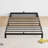 6 Inch Twin XL Bed Frame Without Headboard No Box Springs Needed Low-Profile Metal Platform Bed Frame Supporting Mattress Foundation 800 Lbs Load Capacity/Easy to Assemble/Noiseless/Black-504915600-504915613