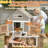 Large Chicken Coop With Two Nesting Box