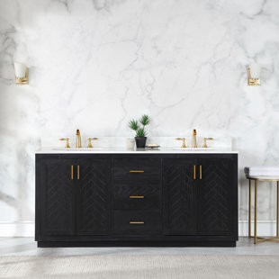 Wayfair  Black Bathroom Cabinets & Shelving You'll Love in 2024