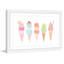 «Ice Cream Cones» par Diana Alcala - reproduction de cadre photo sur papier-22480928