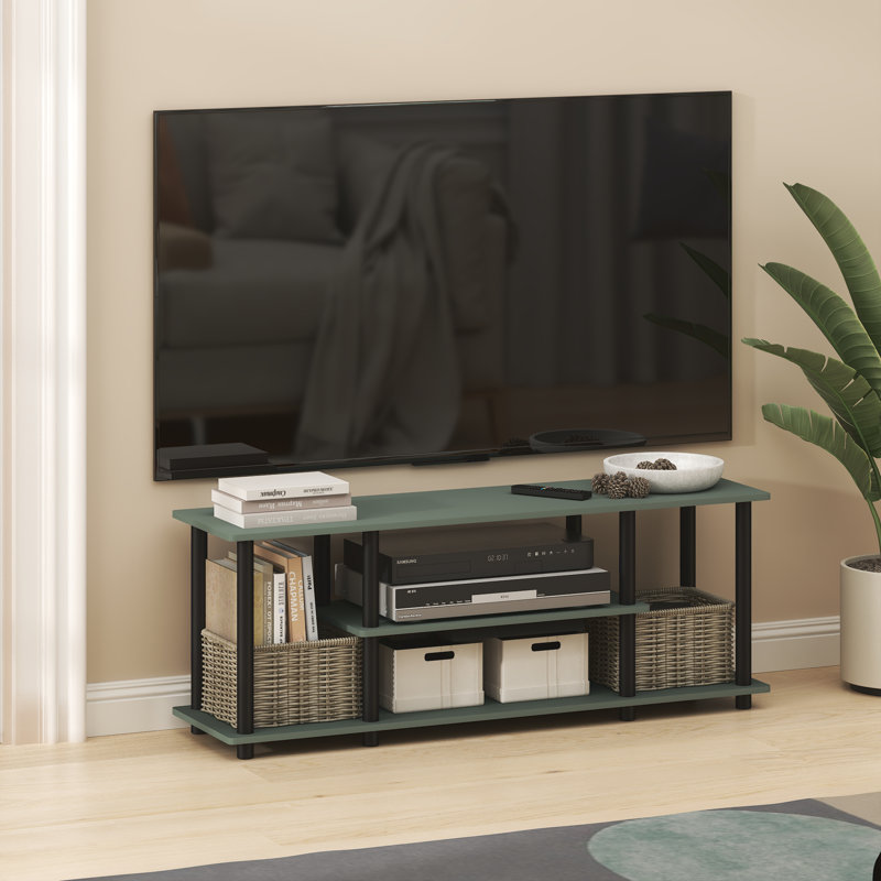 Orhideea 43.8'' W Storage Credenza, Sage Green/Black