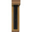 Support en fer cèdre rouge occidental traditionnel l 3 3 po x P 20 po x H 23 po Damon-108922951-108922954