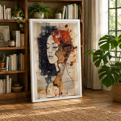 Fractured Light Eclectic - Wrapped Canvas
