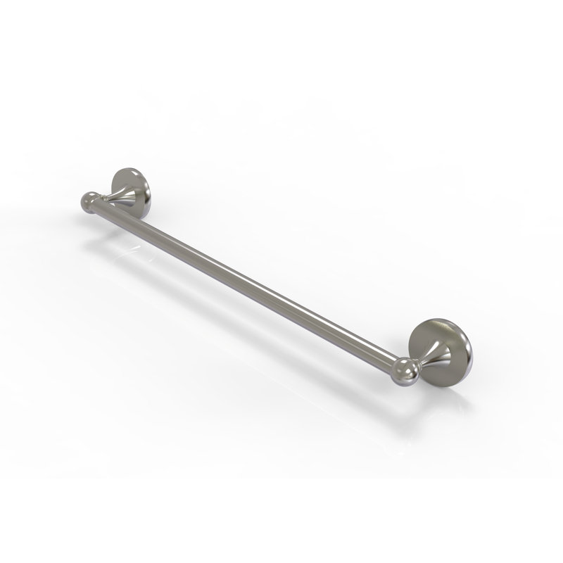Barre à serviettes murale 36 "Godoy, Nickel satiné, H 3,2 po x l 36 po x P 2,6 po