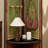 Wooden Corner Shelf with Coat Hooks - French Vintage Style Triangular Storage Rack for Bedroom, Living Room, Entryway