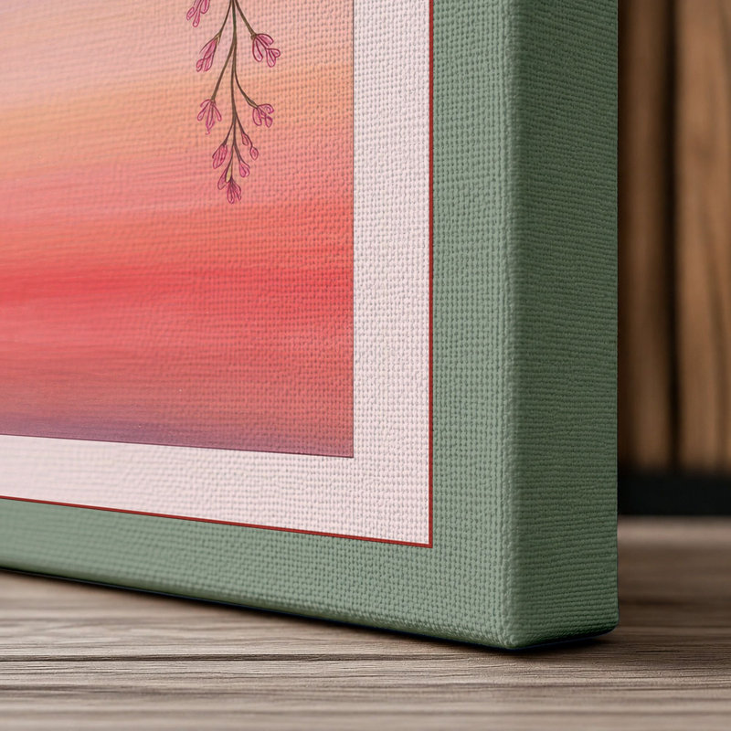 Print, 30x20 - 76.2 x 50.8 cm, Sage Border