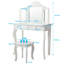 Demoss Kids Vanity Set with Mirror-318014149