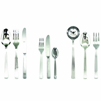 Sole 39 - Piece Stainless Steel Flatware Set - Service for 6