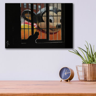  «Thanksgiving Day» par Keith Thomson, art mural en verre acrylique, 16 po x 12 po