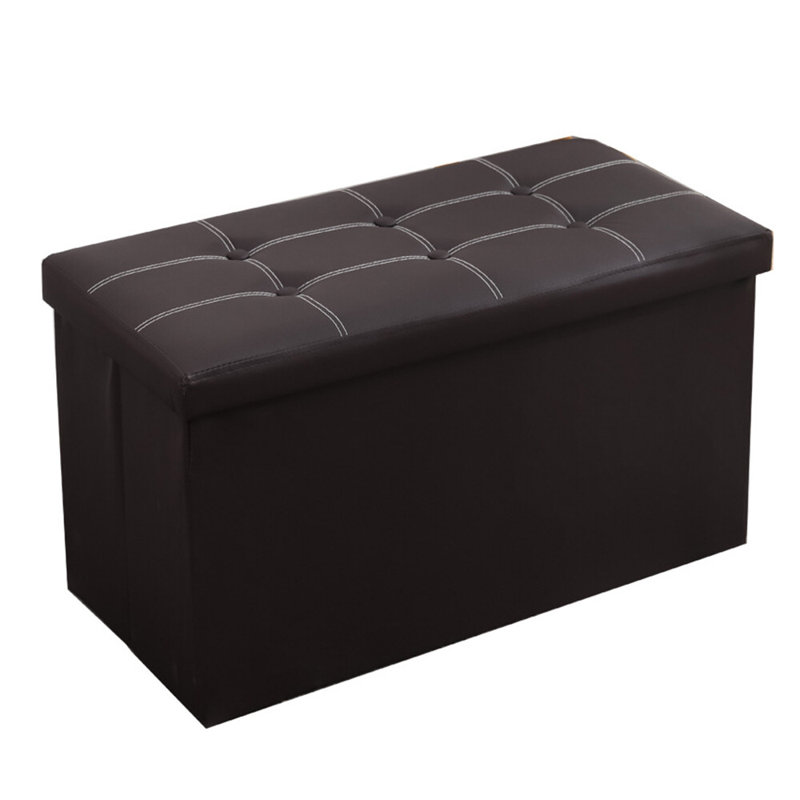 Repose-pieds Home Cube, Brun