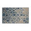 Tapis bleu soyeux et moelleux-2028115441