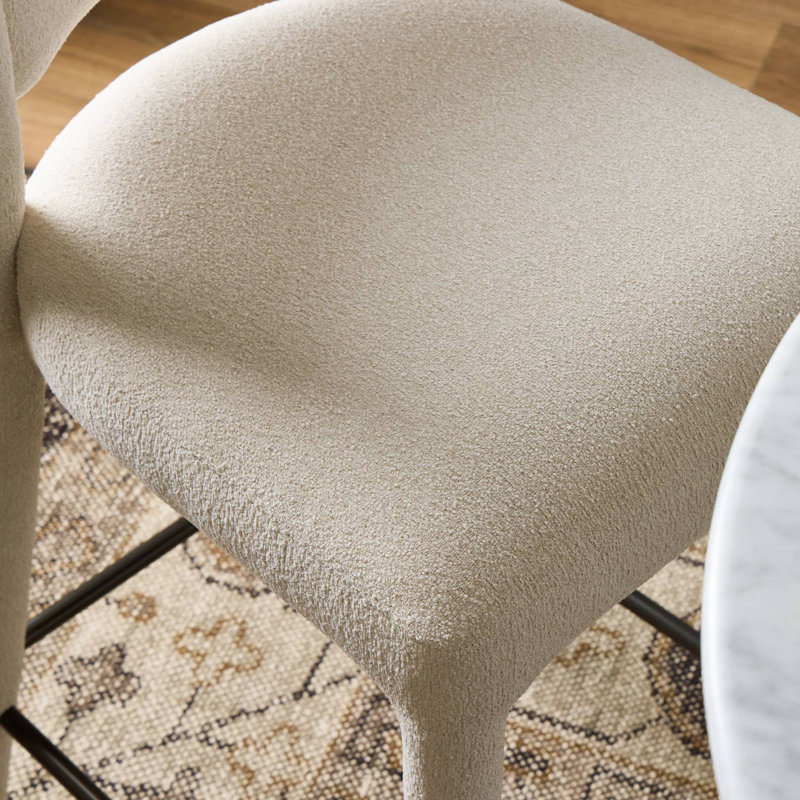 Beverly Stool-Crypton Wayfarer Snow-Bar, Crypton Wayfarer Snow, Counter Stool (27.5" Seat Height)