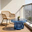Table d'appoint ronde en verre-294602820