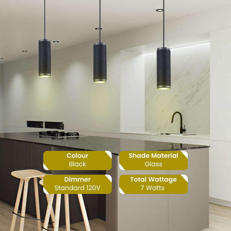 Modern Elegance: micro-luminaire noir Kuzco Lighting