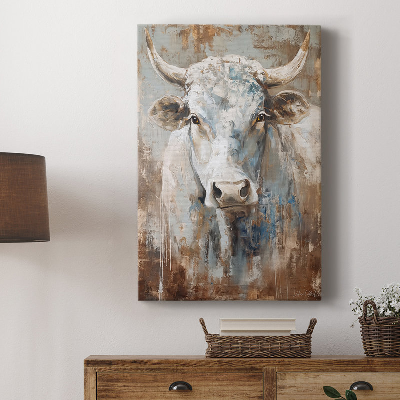 ANIMALS Series CXLI - Toile tendue avec châssis Premium - Prêt à être accroché, H 27 po x l 18 po