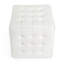 Leon Button Tufted Leather Ottoman-996551944