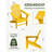 Barbour Greenture Plastic/Resin Adirondack Chair-1049157315