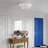 Konur Fabric Semi Flush Mount