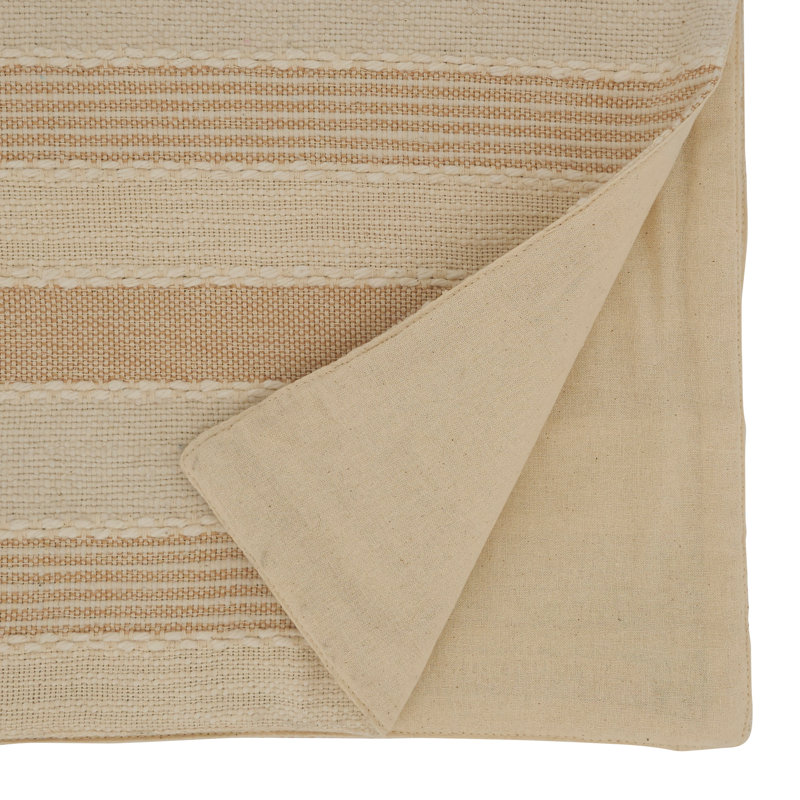 Miles Striped 100% Cotton Table Runner