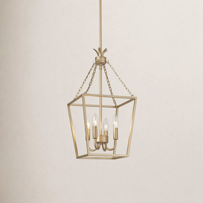 Hafer 4 - Light Dimmable Lantern Geometric Chandelier