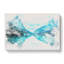 Lake Louise In Canada Watercolour - Wrapped Canvas Print-56658686