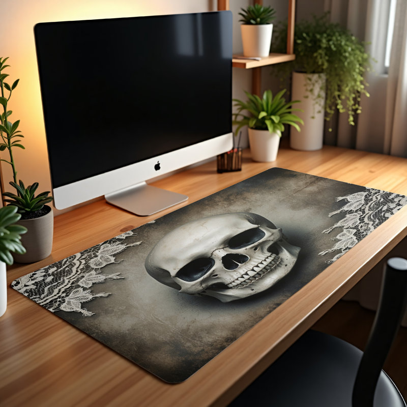 Polyester Desk Pad, 14.4x12.1