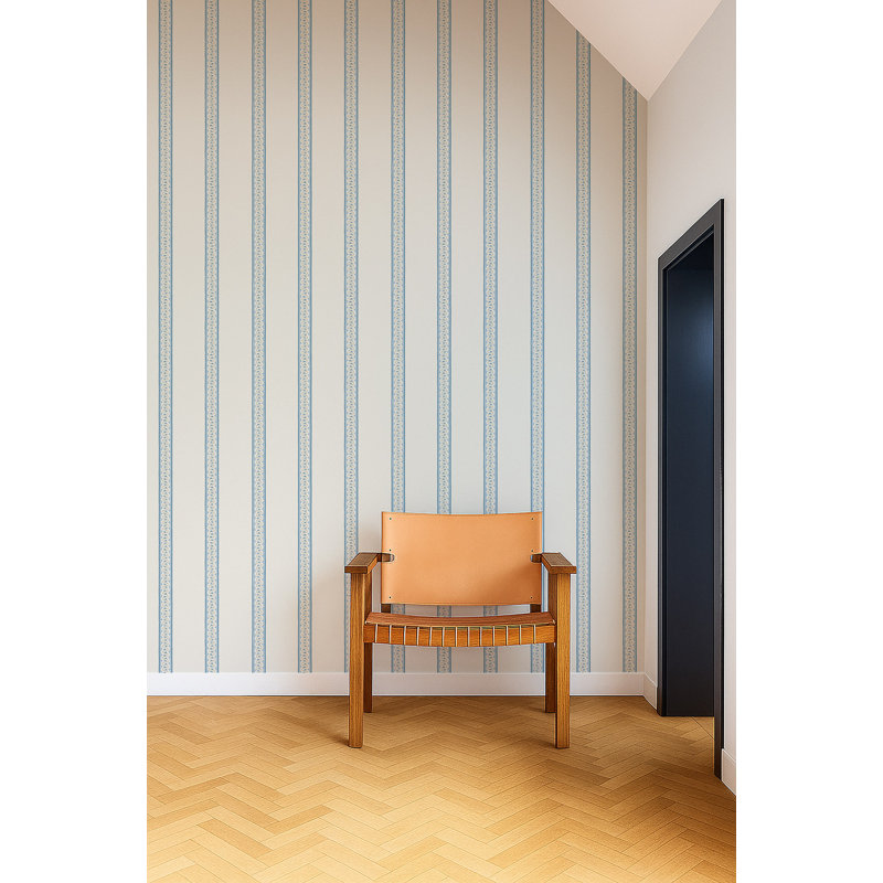 Fondant Stripe, Blue