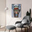  «Elephant Festival 1» par Coco Good, art mural en verre acrylique, 24 po x 36 po-690991030