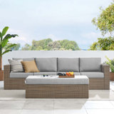 Ensemble de canapé modulaire avec repose-pieds Convene