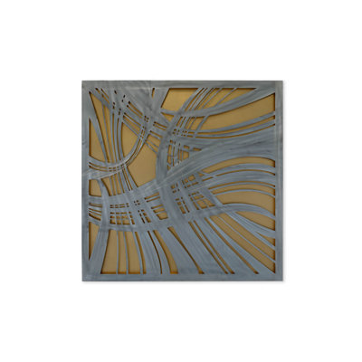 Handmade Modern Abstract Wall Decor on Metal