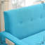 Upholstered 24.88 " Linen Blend Sofa