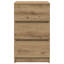 Bedside Cabinets With 3 Drawers 2 Pcs 39X35x65 Cm-1372734733