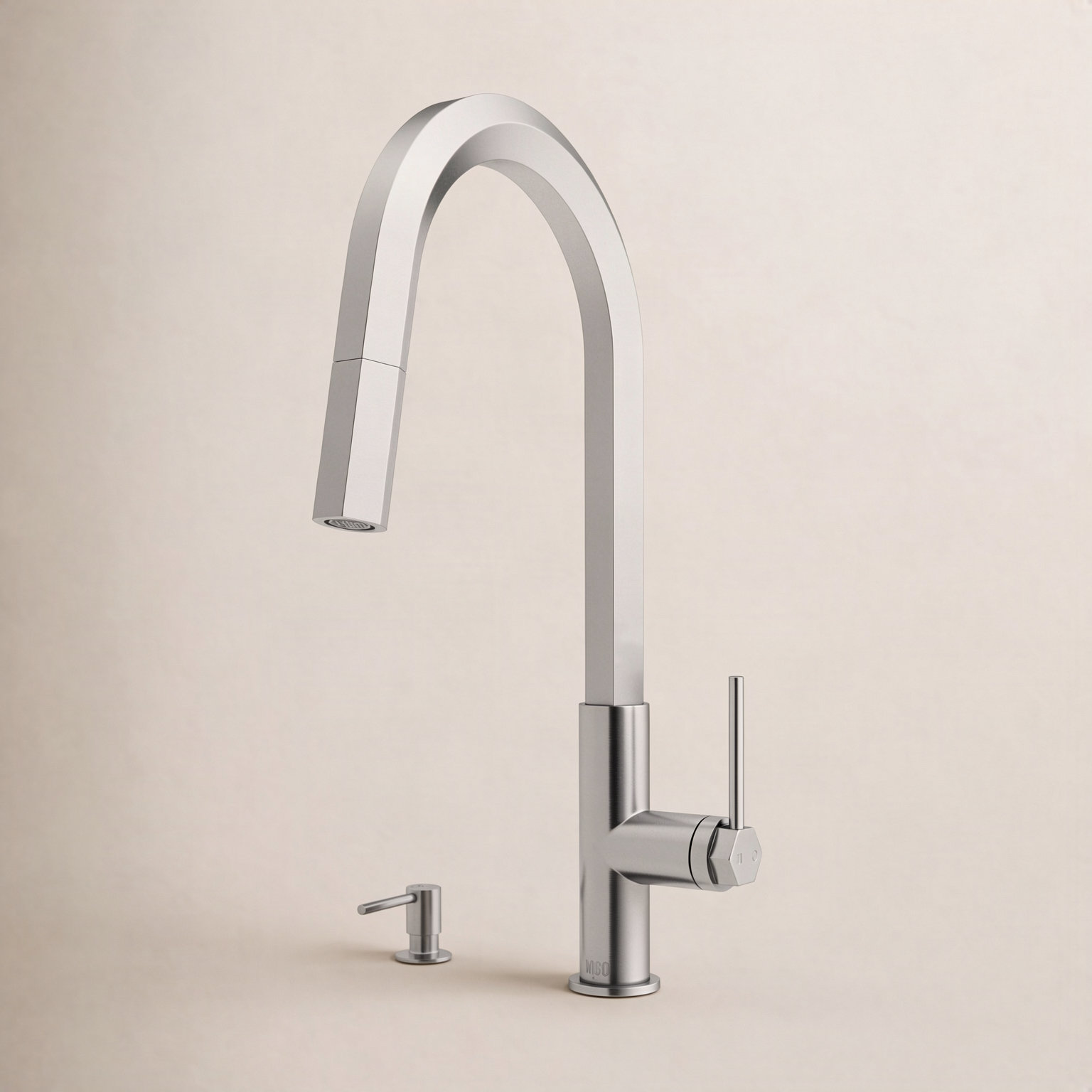 Hart Pull-Down Faucet and Soap Dispenser, Stainless Steel