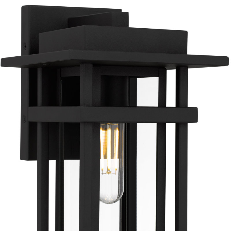 Lanterne murale d'extérieur 1 lumière Alyena, H 12 po x l 7 po x P 7,75 po