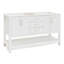 60'' W Double Bathroom Vanity Base-234706757